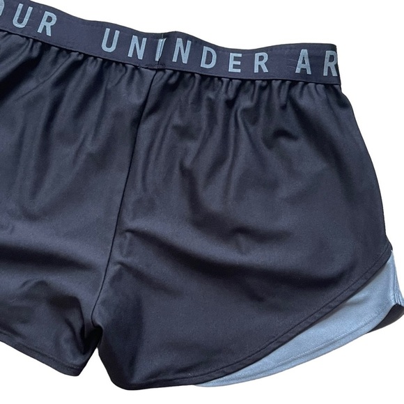 Under Armour Women’s Play Up 3.0 Training Shorts Size M Heat Gear Loose Black - Picture 8 of 10